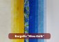 Preview: Materialpackung Courleys Patchworkkurs - Einsteiger 2 "Bargello" - Blau Gelb